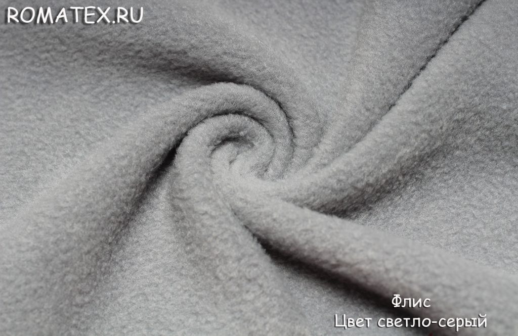 флис цвет светло-серый